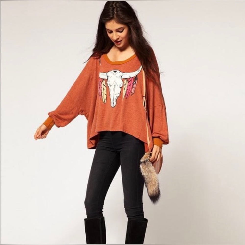 Wildfox Outlaw Nevada Jumper Small